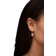 Maria Nilsdotter Tuvstarr's Heart Earring Guldpläterat Silver