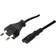 Shiverpeaks Euro Stromkabel C7 1,5m Black
