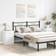vidaXL Sengeborde 2 Stk 38 x 35 x 56 cm Hvid Sengebord 35x38cm 2stk