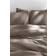 H&M Dubbelt Påslakanset I Satin 240x220 50x60 - Brun Påslakan Brun (240x220cm)