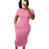 Shein Frauen Rundhals Kurzarm Kleid mit Gürtel und Taschen, lässige und alltägliche Kleidung für Frühling und Sommer