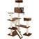 Zooplus Gingerbread House with Ramp 165x86x98cm Dark Brown