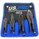US PRO 4pc Black Locking Set 5 Mole Vice Clamp Grips 1674 Pliers