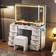 Latitude Run 142 cm H X 117 cm W X 40 cm D Dressing Table 101.6x297.2cm