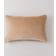 Dunelm Clara Velvet Complete Decoration Pillows Beige (45x30cm)
