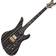 Schecter Schecter Synyster Custom-S Electric Guitar, Gloss Black with Gold Stripes