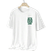 Shein Loose Men Letter Bull Head Printed Round Neck TShirt