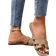 Shein Casual Flat Slip-On Sandals - Woven