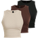 Shein Enganliegende Frauen Tank Top in mehreren Farben gestrickt
