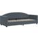 vidaXL Daybed 80 x 200 cm Velour Mørkegrå Sofa 222cm 3 personers
