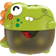 CarloBaby Badleksak Dino Med Bubblor