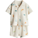 H&M Terry Resort Shirt & Shorts Set 2-piece - Light Beige/Dinosaurs (1268798001)