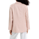 H&M Linen Blend Blazer - Light Dusty Pink