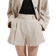 H&M Linen Blend Shorts - Light Beige