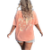 Shein Oversized Strawberry Print Round Neck Short Sleeve TShirt Casual Loose Summer