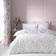 Dunelm Watercoloured Floral Duvet Cover Pink (200x200cm)