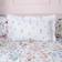 Dunelm Watercoloured Floral Duvet Cover Pink (200x200cm)