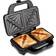Sensio Home Sandwich Toaster Toastie Maker Deep Fill Non Stick Silver
