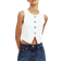 H&M Short Jersey Vest - White