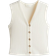 H&M Button Front Sweater Vest - White