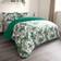 OHS Tropical Leaf Duvet Cover Green (230x220cm)