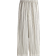 H&M Linen Blend Trousers - Light Beige/Striped
