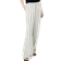 H&M Linen Blend Trousers - Light Beige/Striped