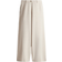 H&M Wide Leg Linen Blend Pants - Light Beige