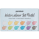 Panduro Hobby Akvarellfärg Set Pastel 12