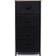 OHS Brooklyn 4 Drawer Fabric Black Storage Cabinet 45x94cm
