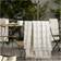 IKEA Grönknavel Pläd 180 x 120 cm Ruta Beige Filt Beige (120x180cm)