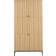 Actona Albany 4 Door Black and Oak Wardrobe