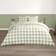 OHS Gingham Reversible Duvet Cover Green (230x220cm)