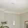 Dunelm Charlie Industrial Flex Ceiling Light - White Pendant Lamp ∅ 11cm