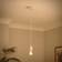 Dunelm Charlie Industrial Flex Ceiling Light - White Pendant Lamp ∅ 11cm
