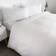 OHS Filled Pinsonic Grid Panel Duvet Cover White (200x135cm)