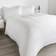 OHS Filled Pinsonic Grid Panel Duvet Cover White (200x135cm)