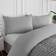 OHS Luxury Seersucker Duvet Cover Grey (200x200cm)