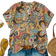 Shein Plus Paisley Print Cutout Collar Blouse Casual Vacation
