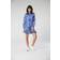 Only Onllumina Short Dress - Blue Tile Print