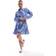 Only Onllumina Short Dress - Blue Tile Print