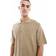 Bershka Button Through Knitted Shirt - Brown