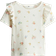 H&M Flounce-Trimmed Cotton Top - Cream/Floral (1282330007)