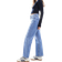 ASOS DESIGN Cropped Jeans Med Lige Ben - Lyseblå