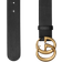 Gucci Double G Leather Belt - Black