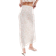 New Look Floral Midi Skirt - Cream/White