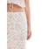 New Look Floral Midi Skirt - Cream/White