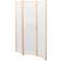 vidaXL 3-Panel Cream 120 x 170 x 4 cm Room Divider 120x170cm 3pcs