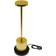 Opladelig LED med Trådløs Opladning Guld IP54 Bordlampe 35cm