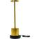 Opladelig LED med Trådløs Opladning Guld IP54 Bordlampe 35cm